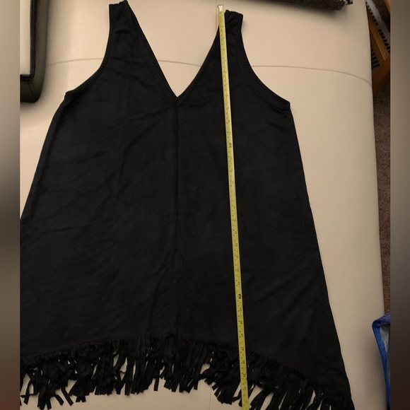 Hayden Faux Suede Dress - Picture 9 of 10